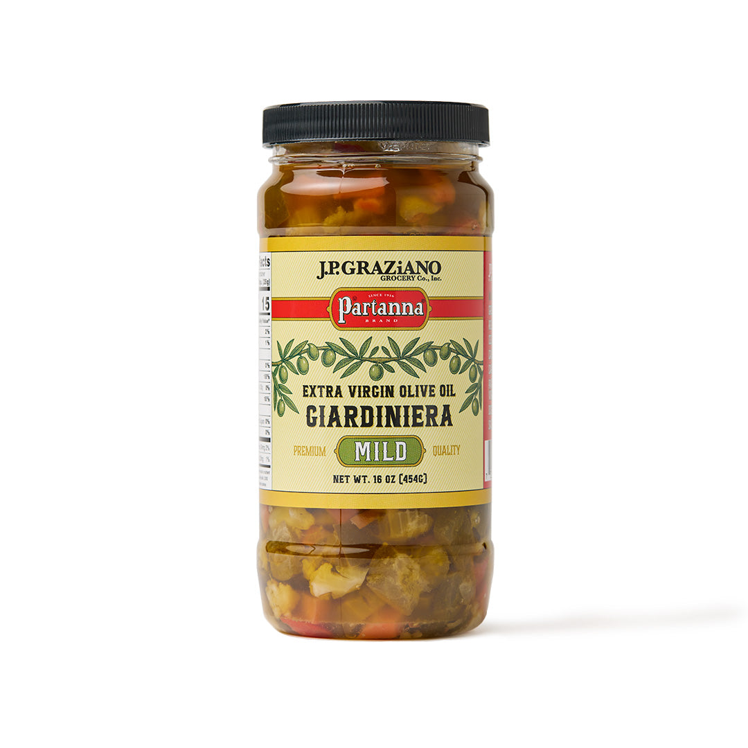Partanna Extra Virgin Mild Giardiniera – Taste Real Chicago