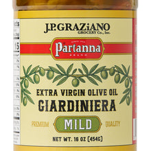 Load image into Gallery viewer, Partanna Extra Virgin Mild Giardiniera