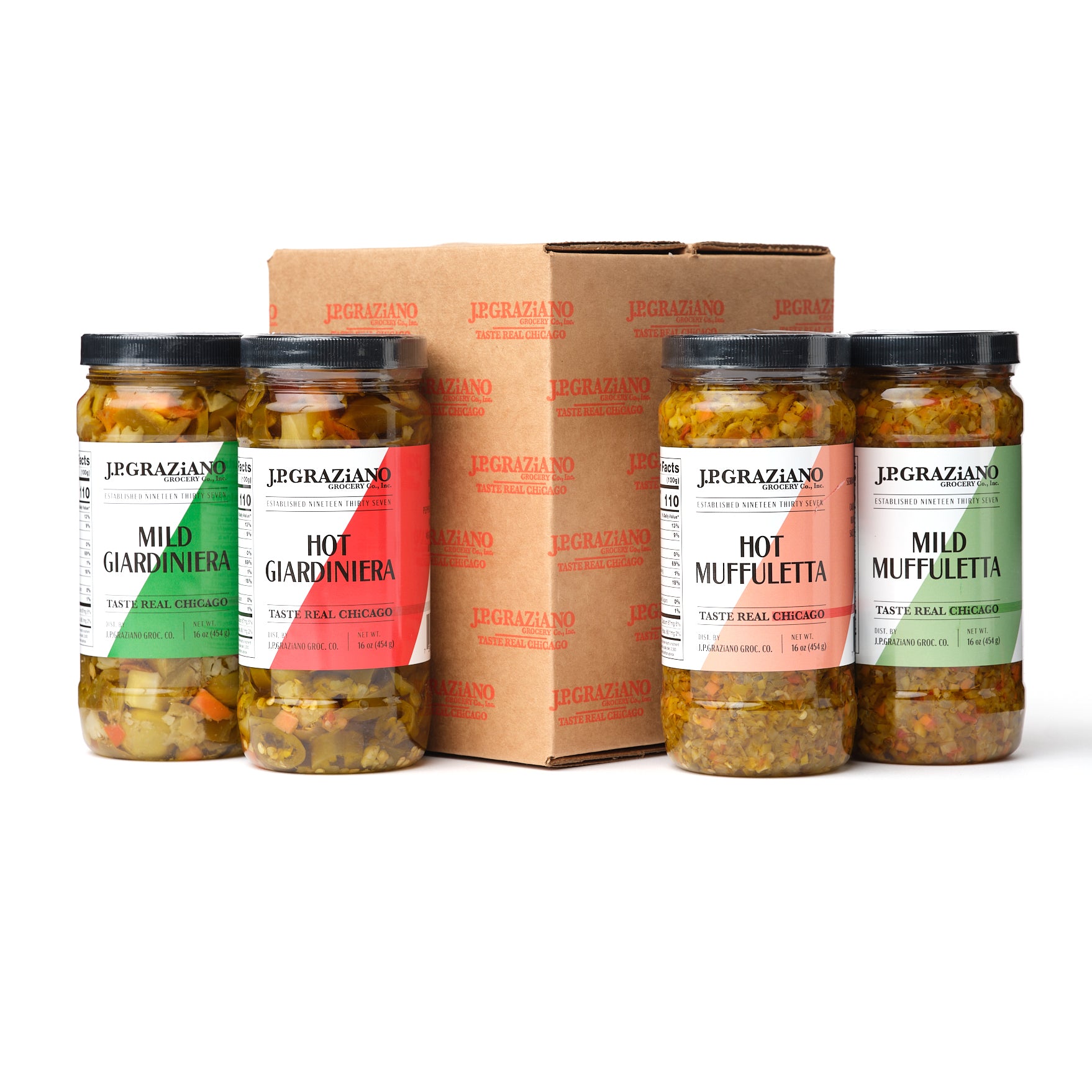 The Taste Real Chicago Gift Box - Taste Real Chicago - J.P. Graziano